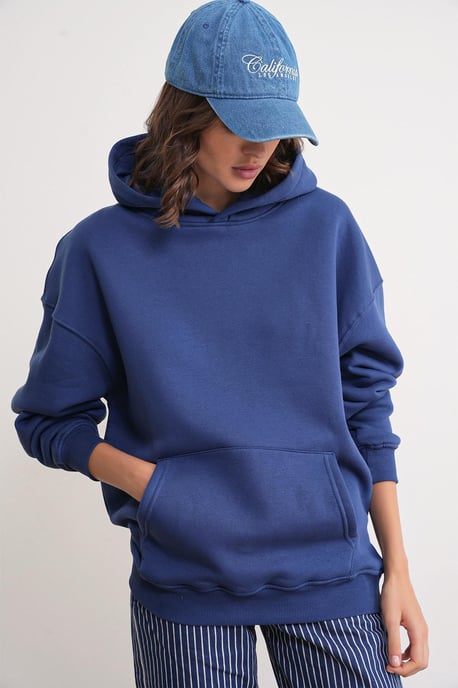 Oversized Hoodie met Zak - Image 3
