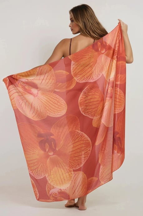 Geprinte Strand Maxi Cover-Up - Image 5