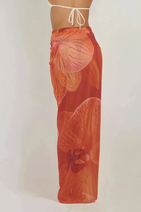Geprinte Strand Maxi Cover-Up - Image 6