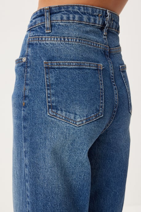 Hoge Taille Rechte Jeans - Image 5