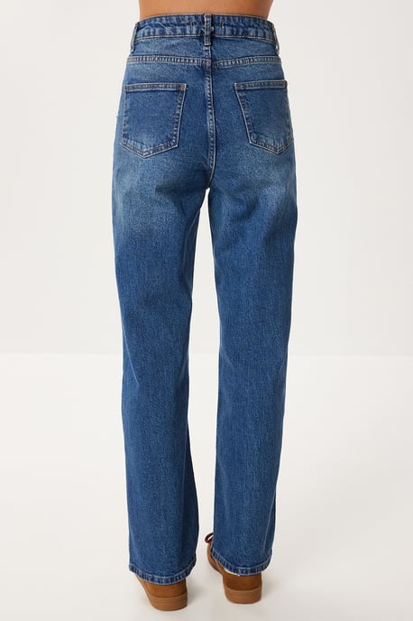 Hoge Taille Rechte Jeans - Image 6