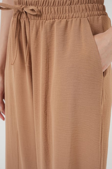 Gestructureerde Salwar Broek met Touwtjes Taille - Image 5