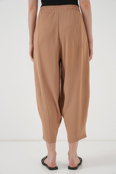 Gestructureerde Salwar Broek met Touwtjes Taille - Image 6