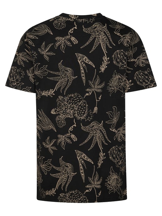 Petrol Industries - Jongens T-shirt met all-over print Agave - Zwart - Image 2