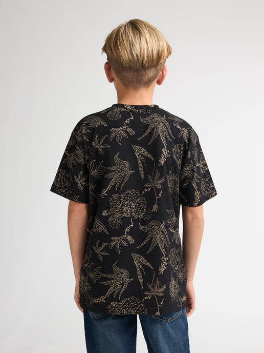 Petrol Industries - Jongens T-shirt met all-over print Agave - Zwart - Image 4