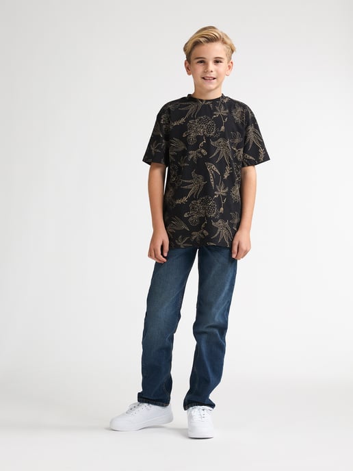 Petrol Industries - Jongens T-shirt met all-over print Agave - Zwart - Image 5