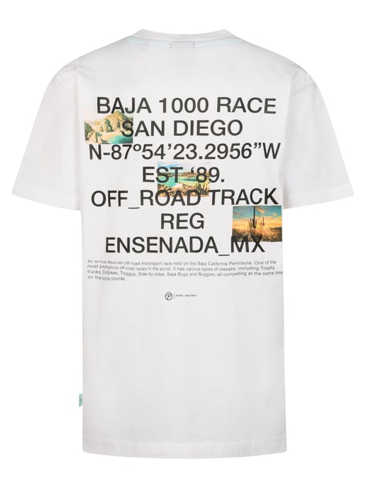 Petrol Industries - Jongens T-shirt met rugprint Arena - Wit - Image 2