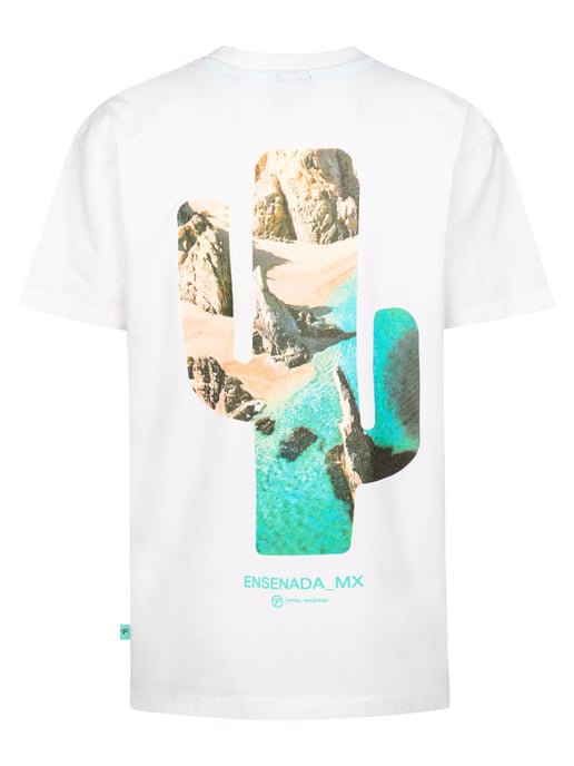 Petrol Industries - Jongens T-shirt met rugprint Sol - Wit - Image 2