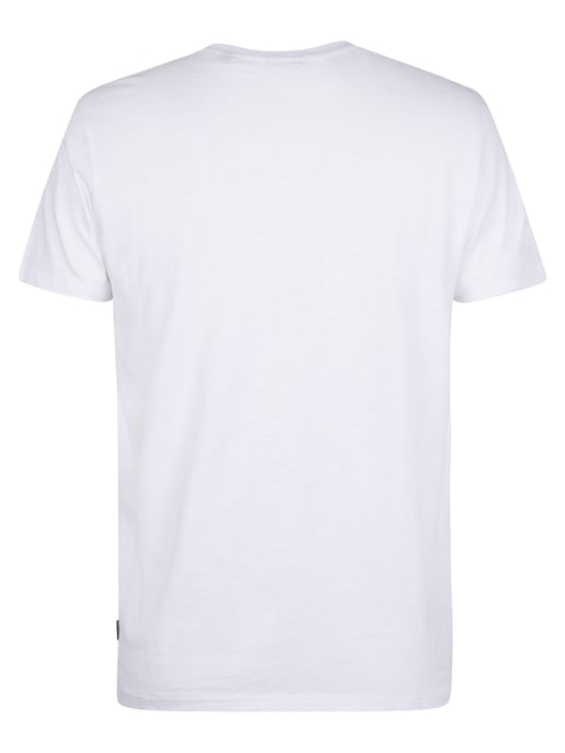Petrol Industries - Heren Jersey T-shirt EclipseLuna - Wit - Image 2