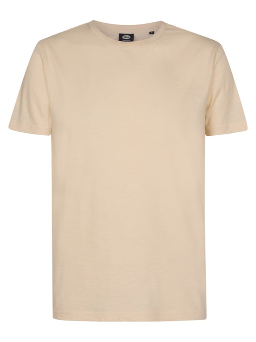 Petrol Industries - Heren Jersey T-shirt EclipseLuna - Wit - Image 1