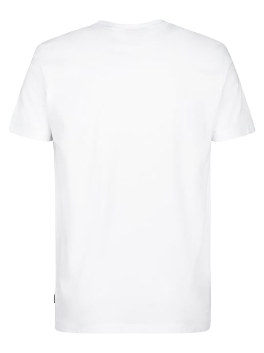 Petrol Industries - Heren Bedrukt jersey T-shirt Estrella - Wit - Image 2