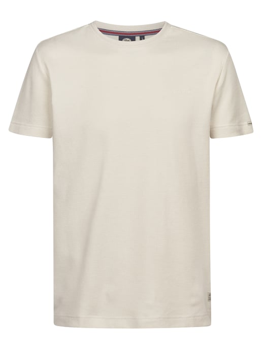 Petrol Industries - Heren Jersey T-shirt Pedregal - Wit - Image 1