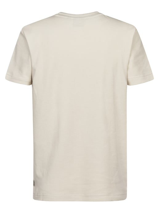Petrol Industries - Heren Jersey T-shirt Pedregal - Wit - Image 2