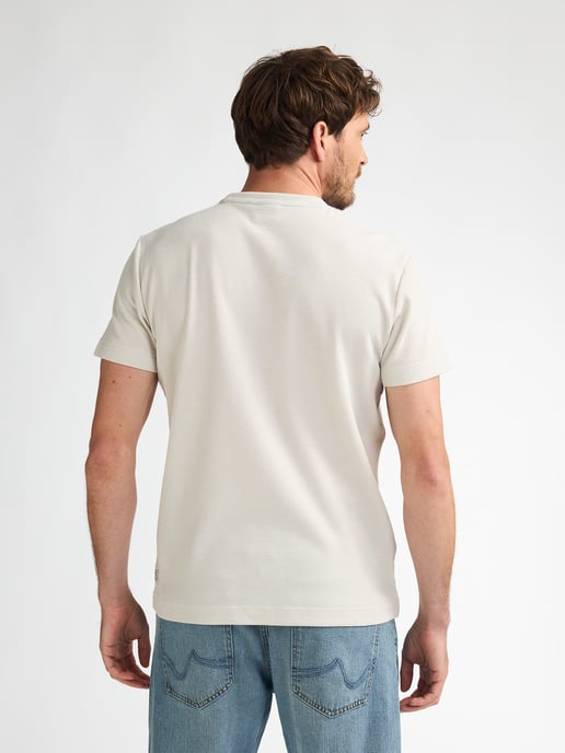 Petrol Industries - Heren Jersey T-shirt Pedregal - Wit - Image 4