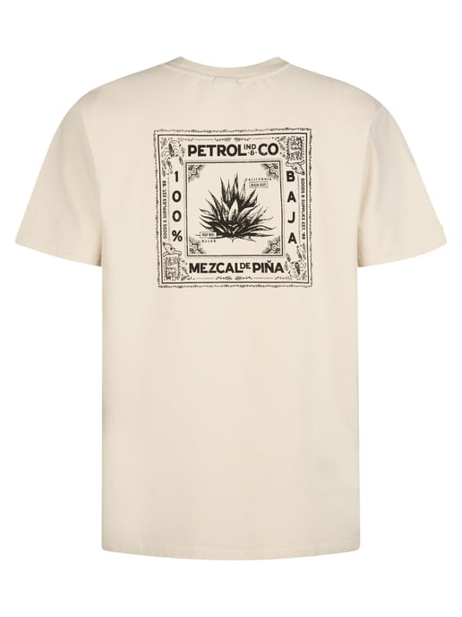 Petrol Industries - Heren T-shirt met rugprint Calor - Wit - Image 2