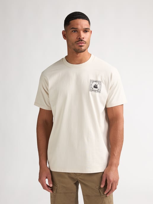 Petrol Industries - Heren T-shirt met rugprint Calor - Wit - Image 3