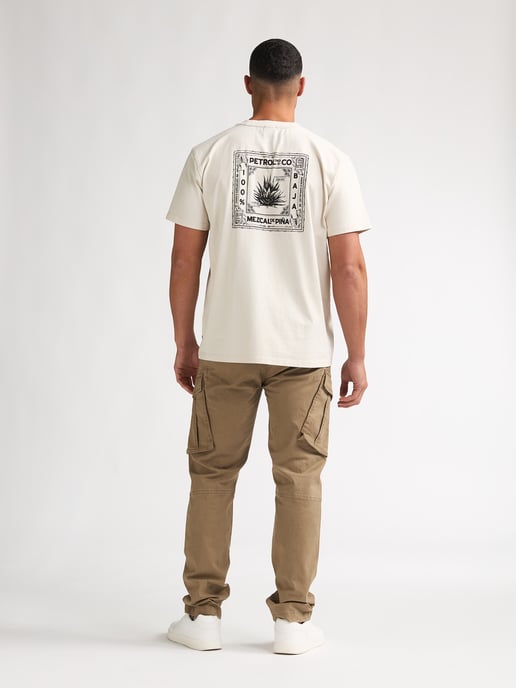 Petrol Industries - Heren T-shirt met rugprint Calor - Wit - Image 6