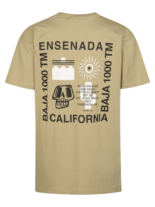 Petrol Industries - Jongens T-shirt met grafische rugprint Sombrero - Oranje - Image 2