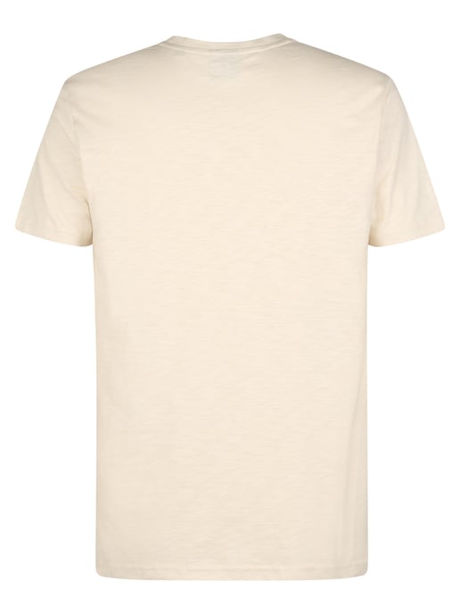 Petrol Industries - Heren T-shirt met V-hals Brisa - Wit - Image 2