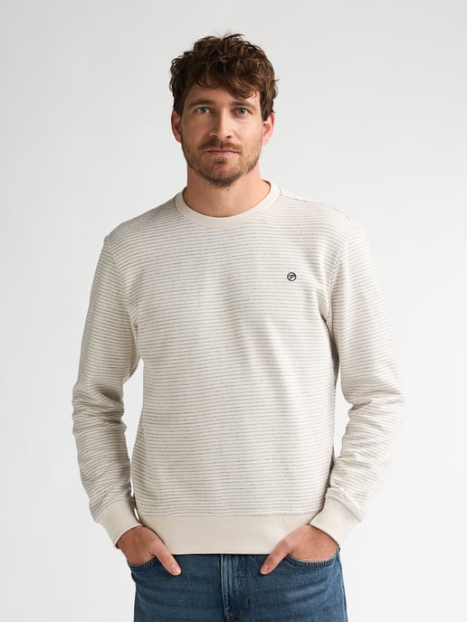 Petrol Industries - Heren Sweater met ronde hals Rapido - Wit - Image 3