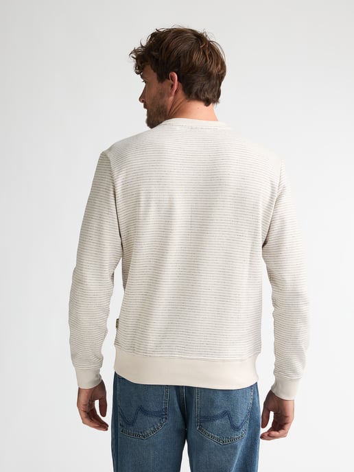 Petrol Industries - Heren Sweater met ronde hals Rapido - Wit - Image 4