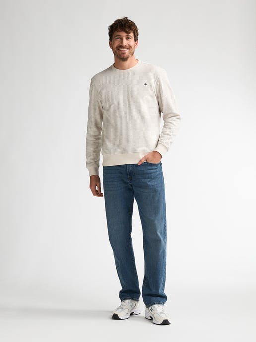 Petrol Industries - Heren Sweater met ronde hals Rapido - Wit - Image 5