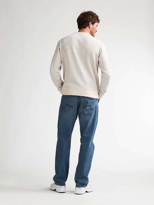 Petrol Industries - Heren Sweater met ronde hals Rapido - Wit - Image 6