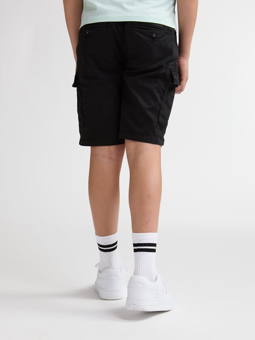 Petrol Industries - Jongens Relaxed Cargo Short Bahia - Zwart - Image 4