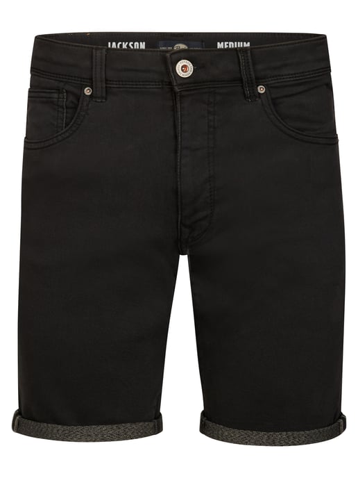 Petrol Industries - Heren Jackson Gekleurde Denim Short Coconut - Zwart - Image 2