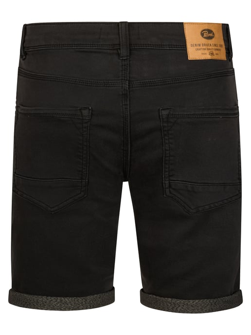 Petrol Industries - Heren Jackson Gekleurde Denim Short Coconut - Zwart - Image 3