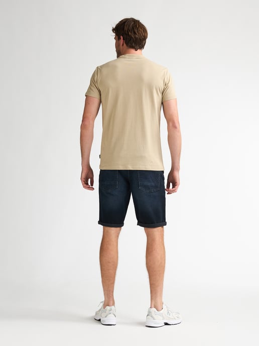 Petrol Industries - Heren Bullseye Regular-fit Jeans Short DesertFox - Blauw - Image 6
