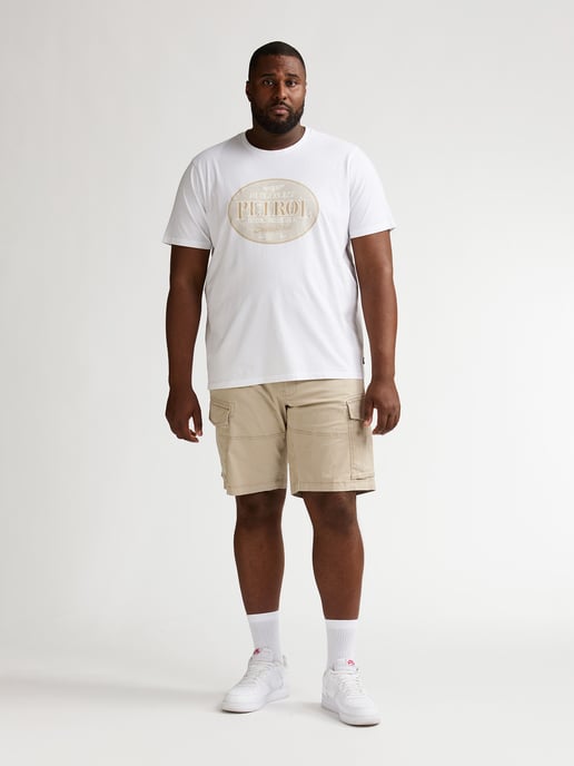 Petrol Industries - Heren Plus Size cargo short Blaze - Oranje - Image 5