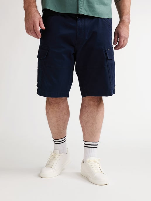 Petrol Industries - Heren Plus Size cargo short Blaze - Blauw - Image 1