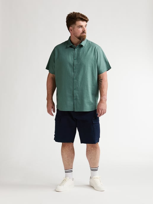 Petrol Industries - Heren Plus Size cargo short Blaze - Blauw - Image 5