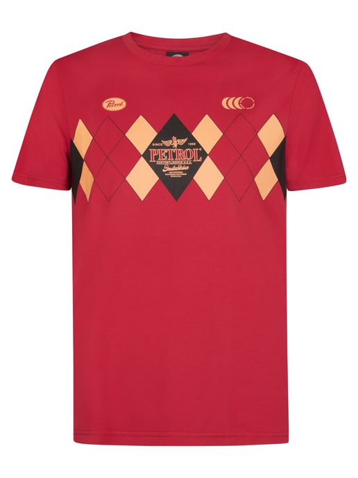 Petrol Industries - Voetbal T-shirt België Heren - Vuurrood - Image 1