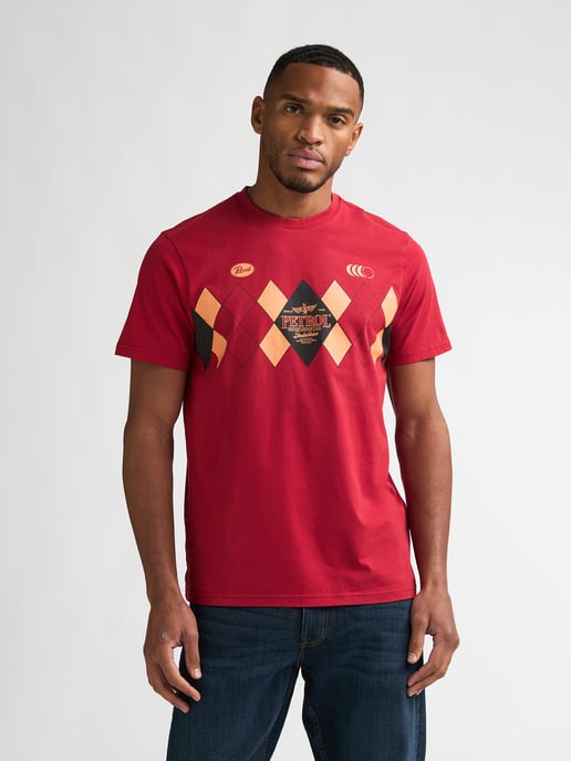 Petrol Industries - Voetbal T-shirt België Heren - Vuurrood - Image 3