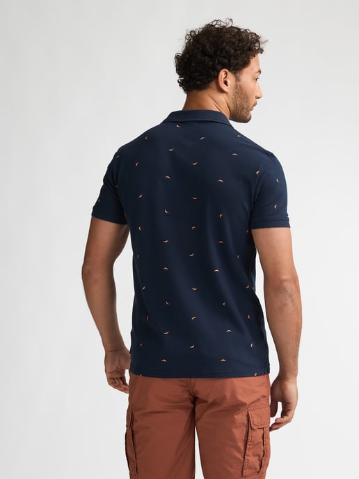 Petrol Industries - Heren Piqué polo Escape - Blauw - Image 4
