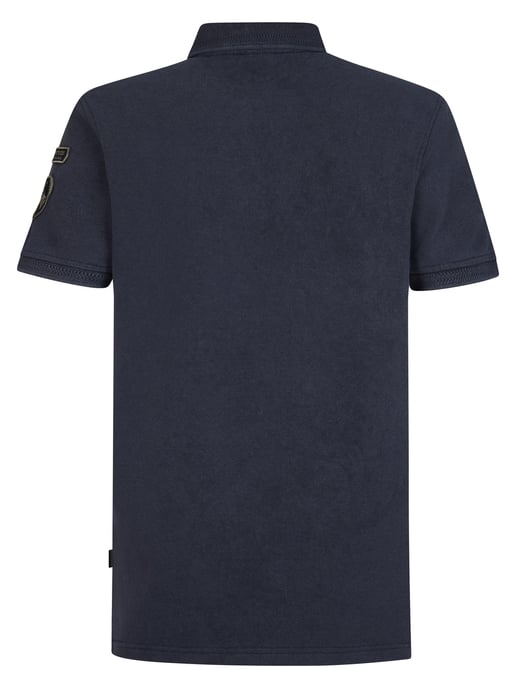 Petrol Industries - Heren Piqué polo Tracción - Blauw - Image 2