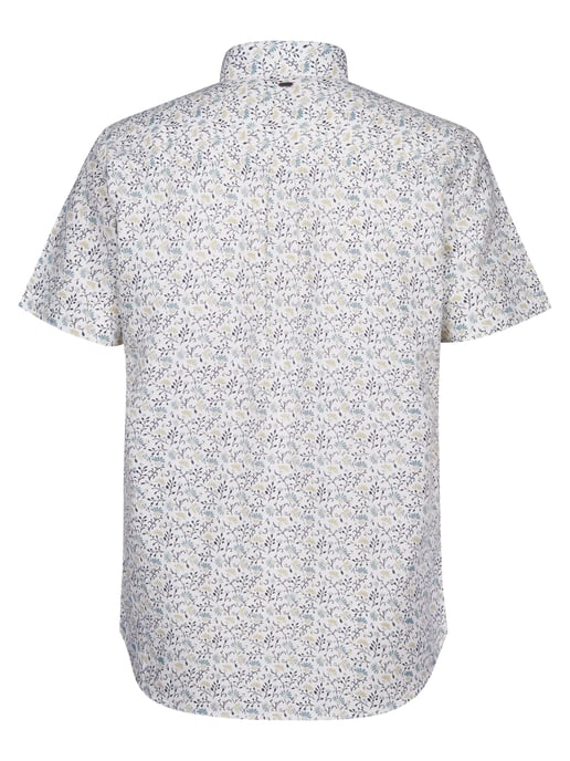 Petrol Industries - Heren Overhemd met all-over print Drifter - Wit - Image 2