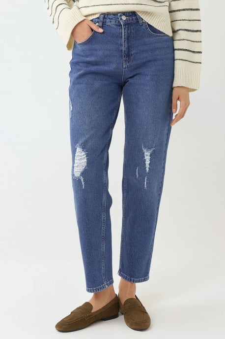Vernietig Gedetailleerde Slim Fit Jeans - Image 1