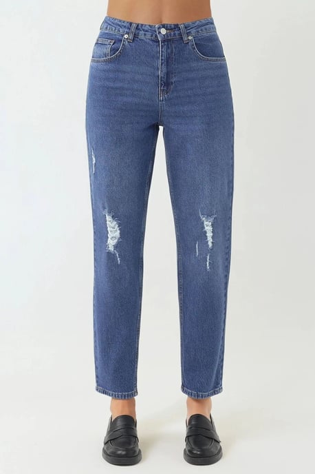 Vernietig Gedetailleerde Slim Fit Jeans - Image 6