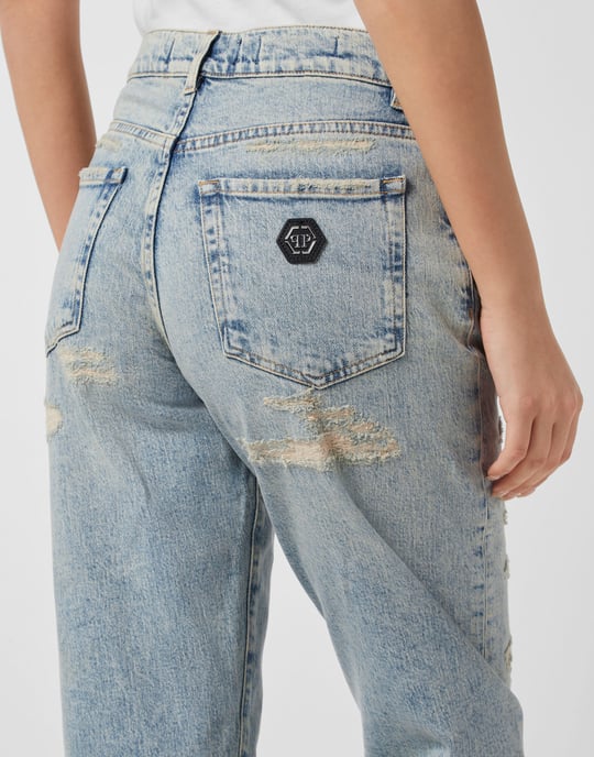 Jeans Mom Pasvorm - Image 5