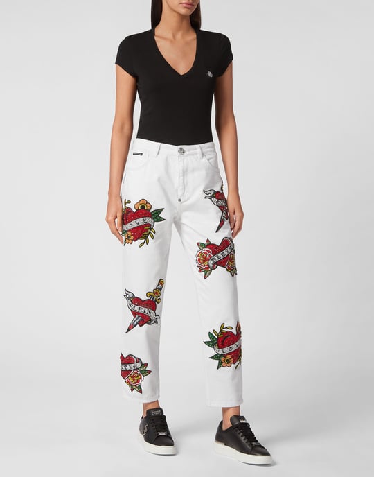Jeans Mom Pasvorm Love - Image 4