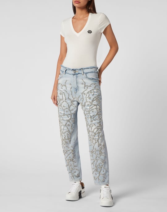 Jeans Mom Pasvorm - Image 4