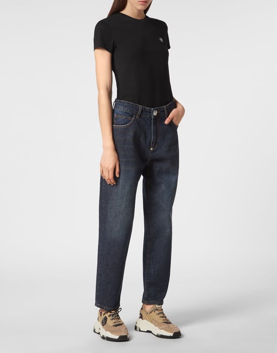 Jeans Mom Pasvorm Paisley - Image 4