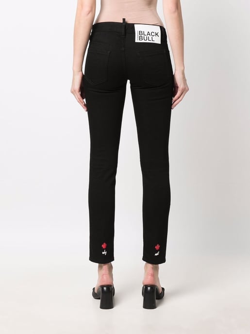 Zwarte Stier Jennifer Skinny Jeans - Image 4
