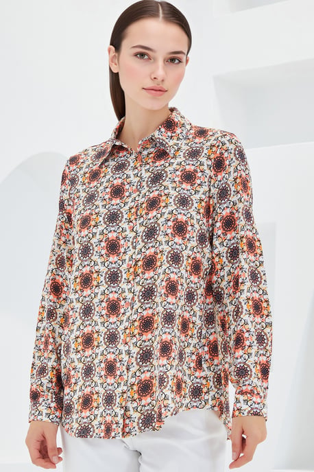 Gestreepte Lange Mouwen Shirt - Image 1