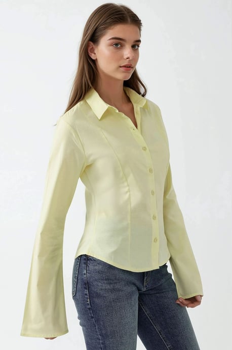 Getailleerd Langarmshirt - Image 1