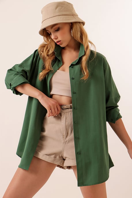 Oversized Poplin 2-Pack Shirt - Image 4
