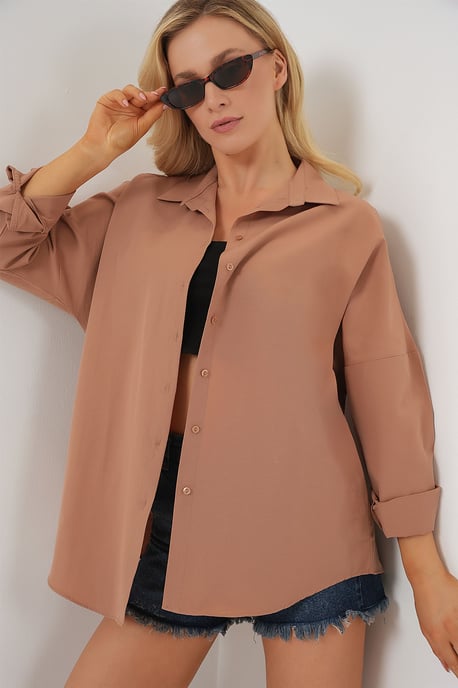 Oversized Poplin 2-Pack Shirt - Image 1